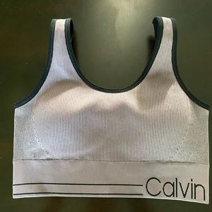 Calvin Klein Performance Sports Bra. Size Large.